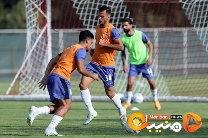 اولین تمرین تیم  ملی فوتبال با کارلوس کی روش