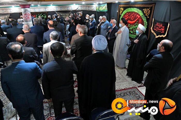 دومین روز مراسم عزاداری سالار شهیدان در دفتر دکتر روحانی
