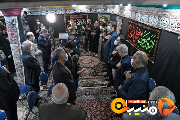 دومین روز مراسم عزاداری سالار شهیدان در دفتر دکتر روحانی