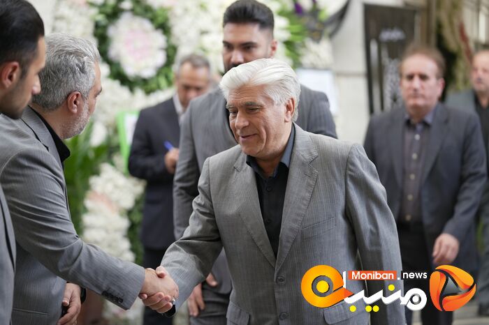 مراسم ختم پدر صاحب امتیاز منیبان