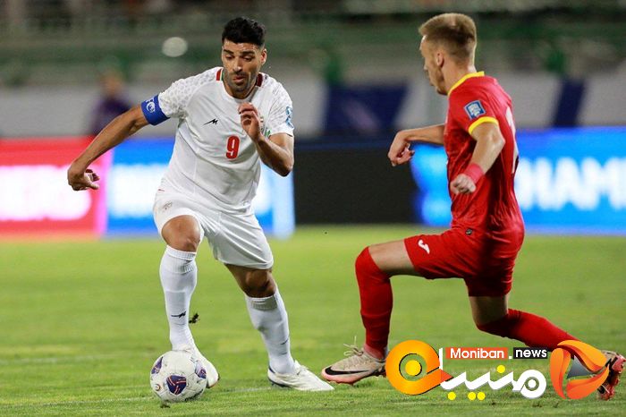 گزارش تصویری| بازی تیم ملی ایران و قرقیزستان