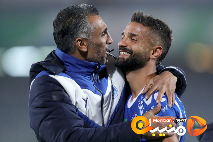 گزارش تصویری| بازی استقلال و نساجی
