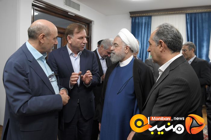 دیدار استانداران دولت یازدهم و دوازدهم با حسن روحانی