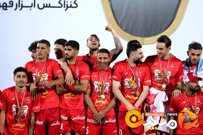 گزارش تصویری| جشن قهرمانی پرسپولیس در لیگ برتر