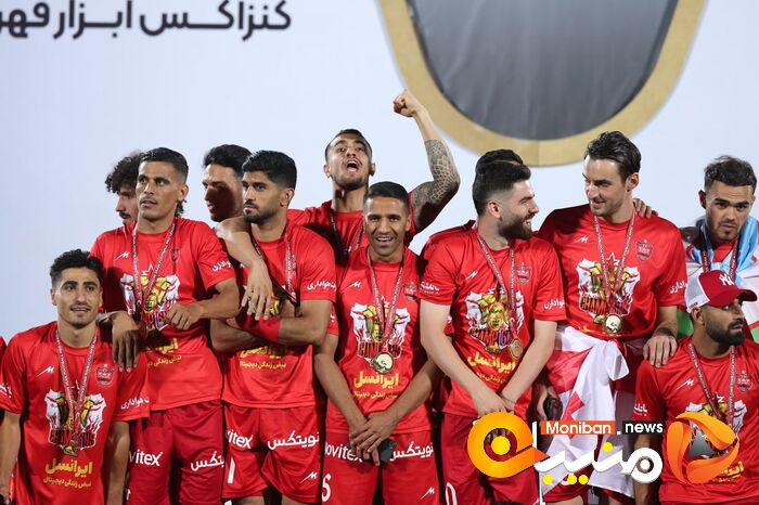 گزارش تصویری| جشن قهرمانی پرسپولیس در لیگ برتر