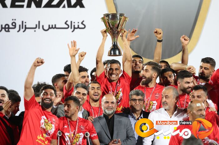 گزارش تصویری| جشن قهرمانی پرسپولیس در لیگ برتر