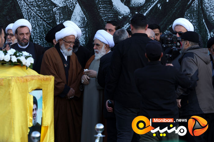 گزارش تصویری| خاکسپاری شهید سیدهاشم صفی الدین