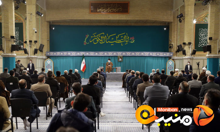 دیدار مداحان با رهبر انقلاب