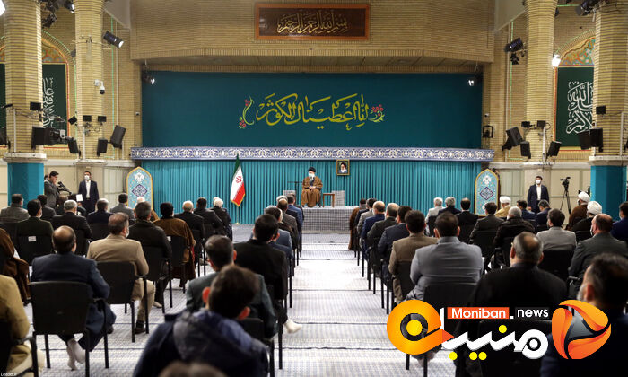 دیدار مداحان با رهبر انقلاب