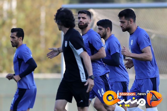 گزارش تصویری| تمرین تیم ملی فوتبال