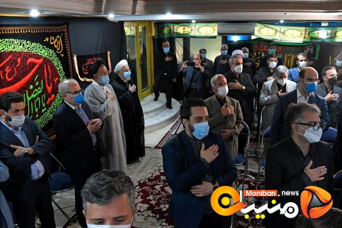 دومین روز مراسم عزاداری سالار شهیدان در دفتر دکتر روحانی