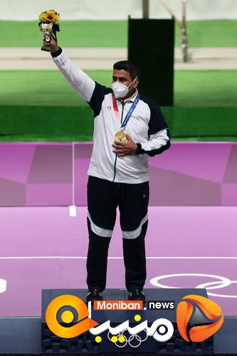 کسب مدال طلا تیراندازی جواد فروغی