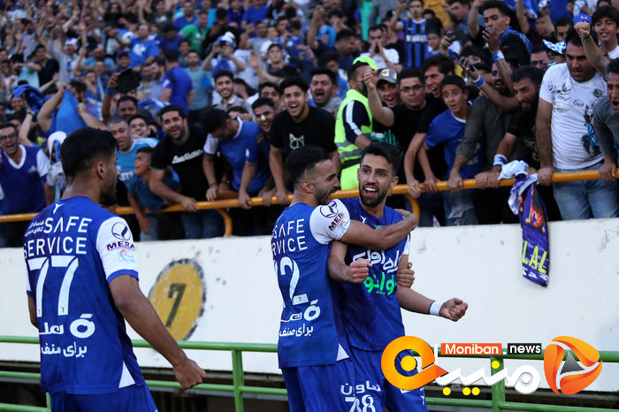 گزارش تصویری| بازی استقلال و نساجی در نیمه نهایی جام حذفی