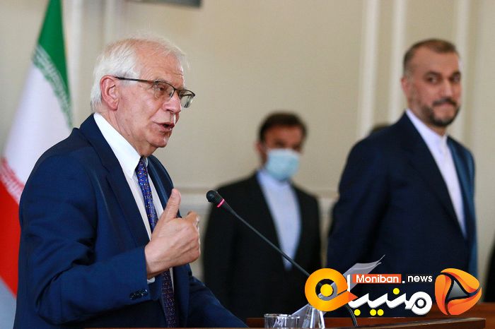دیدار بورل و امیرعبدالهیان