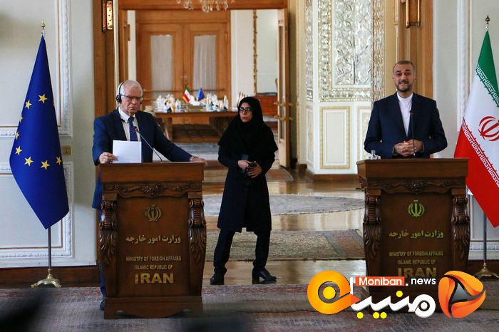 دیدار بورل و امیرعبدالهیان
