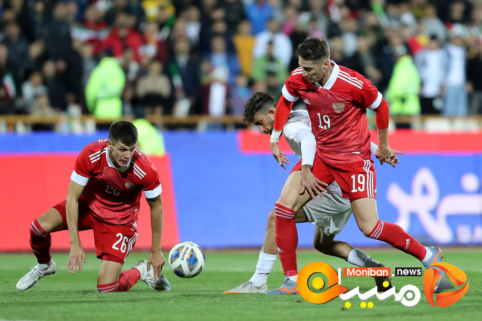 گزارش تصویری| بازی ایران و روسیه