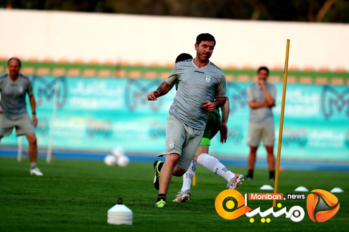 بازديد وزير ورزش و جوانان از اردوي تيم ملي فوتبال