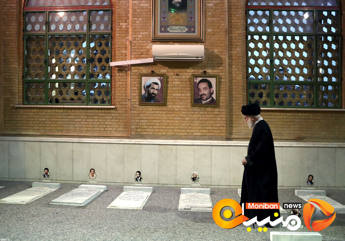 گزارش تصویری| حضور رهبری در مرقد امام خمینی و مزار شهدا