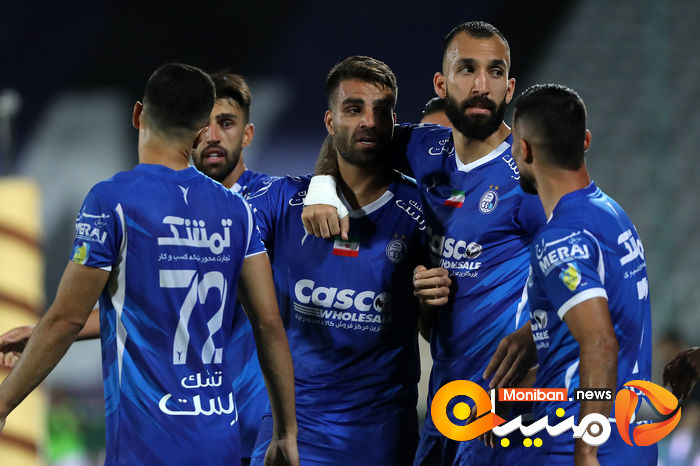 گزارش تصویری| بازی استقلال و ملوان انزلی