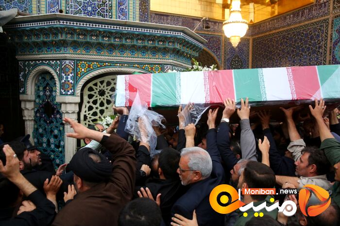 گزارش تصویری| تشییع پیکر رئیسی و همراهانش در قم