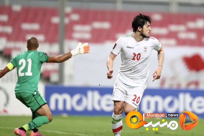 در حاشیه بازی تیم ملی ایران و بحرین