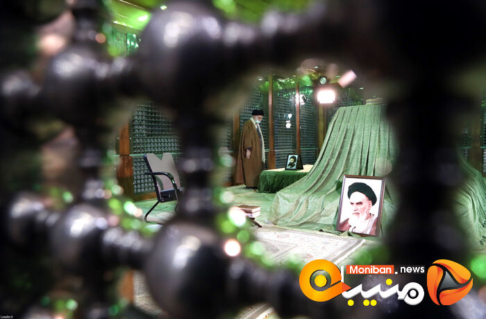 حضور رهبری در مرقد امام خمینی و مزار شهدا