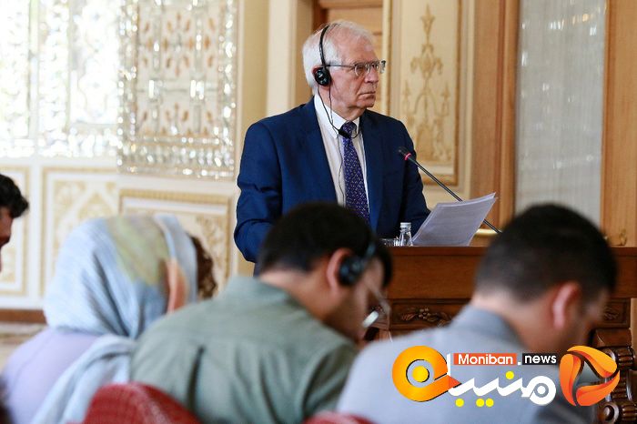 دیدار بورل و امیرعبدالهیان