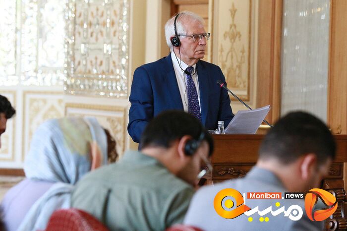 دیدار بورل و امیرعبدالهیان