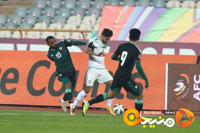 بازی تیم ملی ایران مقابل امارات