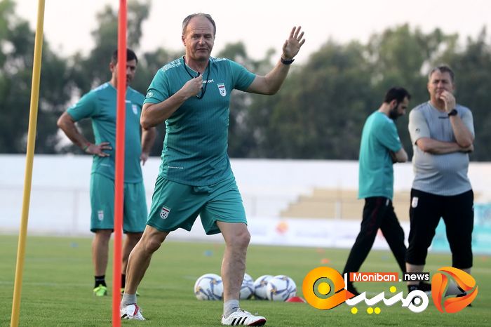 اردوي تيم ملي فوتبال در كيش