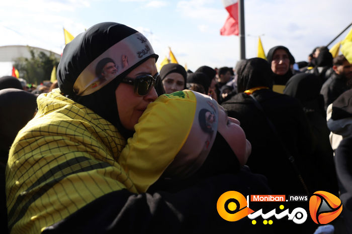 گزارش تصویری/ مراسم تشییع پیکر سیدحسن نصرالله و سیدهاشم صفی الدین