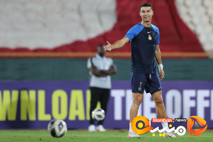 رفتارهای جالب رونالدو در ورزشگاه آزادی| گزارش تصویری ویژه