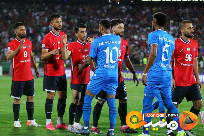گزارش تصویری| بازیس نساجی قائمشهر و الهلال عربستان