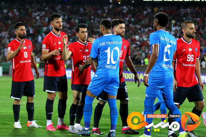 گزارش تصویری| بازیس نساجی قائمشهر و الهلال عربستان