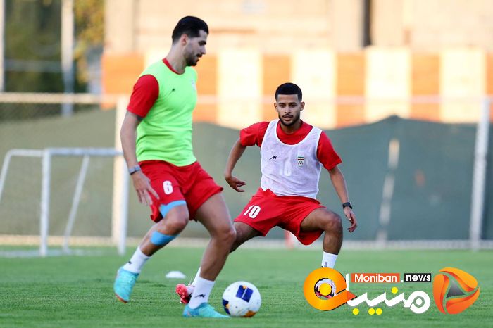 گزارش تصویری| تمرین تیم ملی فوتبال