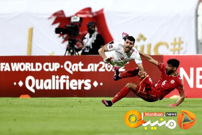 در حاشیه بازی تیم ملی ایران و بحرین
