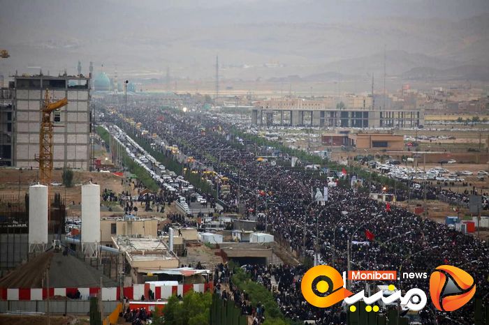 گزارش تصویری| تشییع پیکر رئیسی و همراهانش در قم