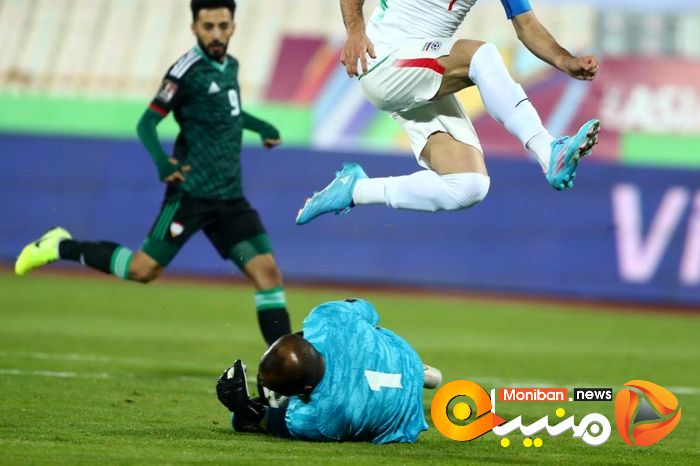بازی تیم ملی ایران مقابل امارات