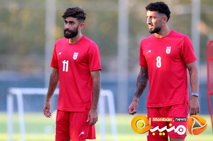 گزارش تصویری| تمرین تیم ملی فوتبال