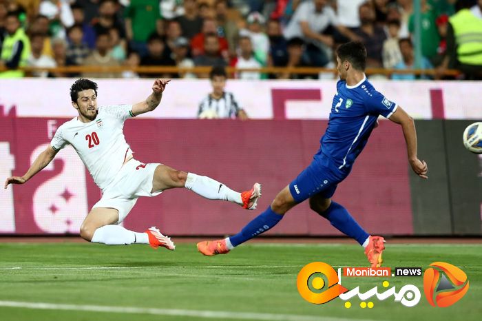 گزارش تصویری| بازی ایران و ازبکستان
