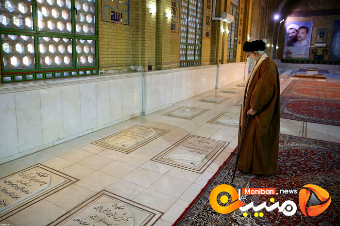 حضور رهبری در مرقد امام خمینی و مزار شهدا