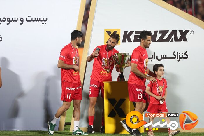 گزارش تصویری| جشن قهرمانی پرسپولیس در لیگ برتر