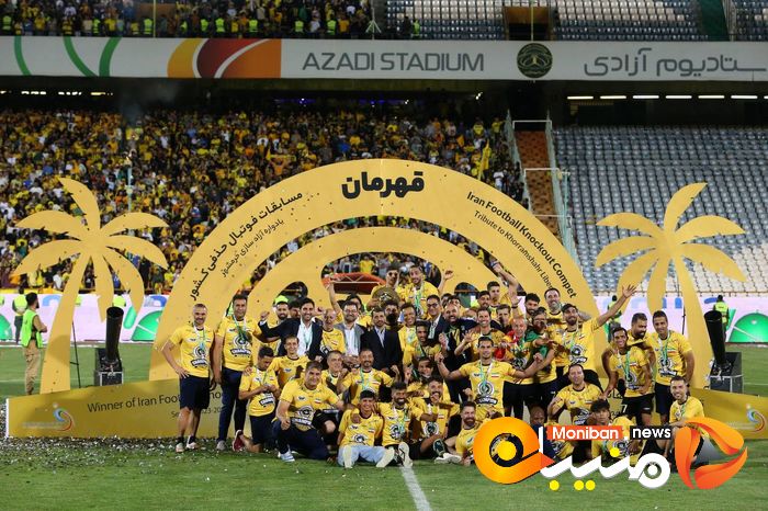 گزارش تصویری| قهرمانی سپاهان در جام حذفی