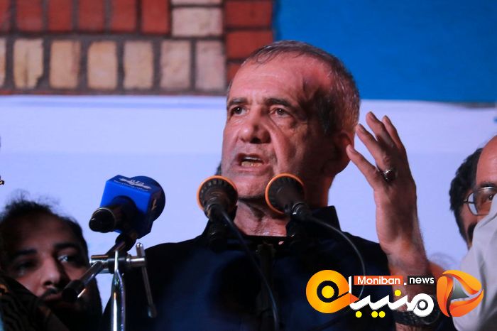 گزارش تصویری| استقبال باشکوه از پزشکیان در اهواز