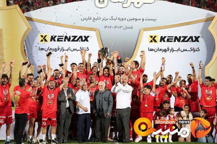 گزارش تصویری| جشن قهرمانی پرسپولیس در لیگ برتر