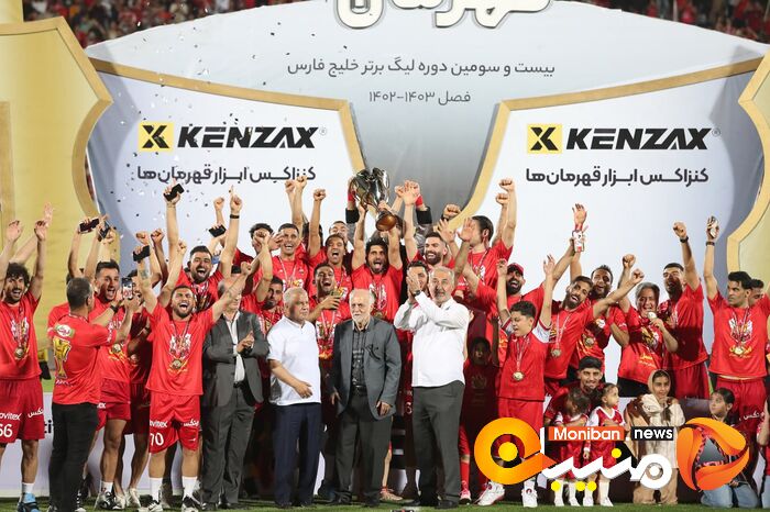 گزارش تصویری| جشن قهرمانی پرسپولیس در لیگ برتر