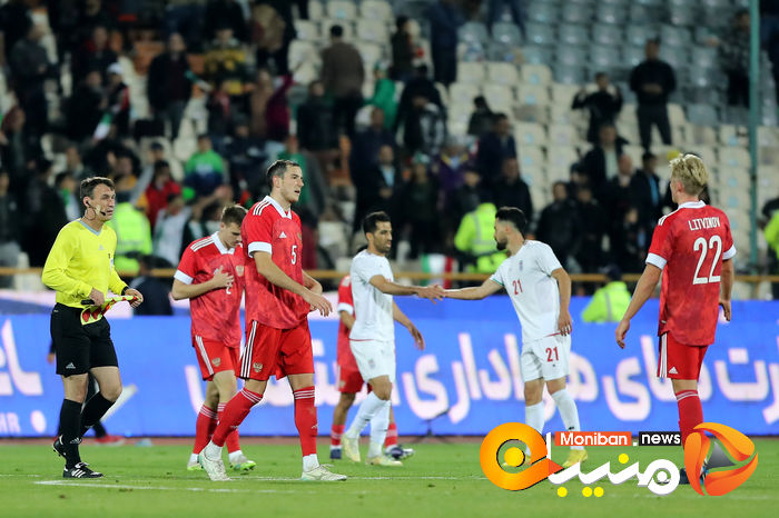 گزارش تصویری| بازی ایران و روسیه