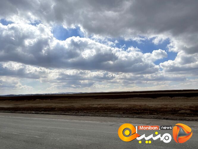 طبیعت زیبا و کوه های رنگارنگ آذربایجان شرقی در ابتدای بهار