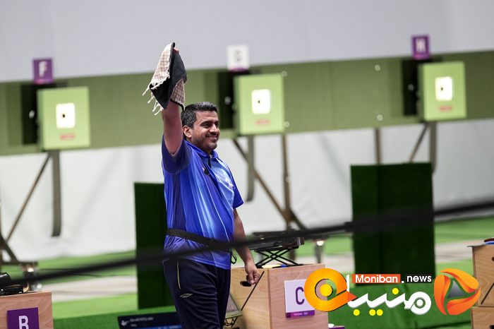 کسب مدال طلا تیراندازی جواد فروغی