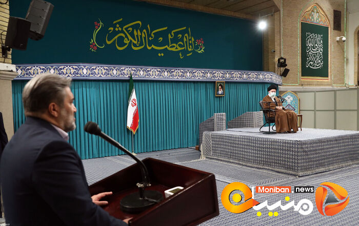 دیدار مداحان با رهبر انقلاب